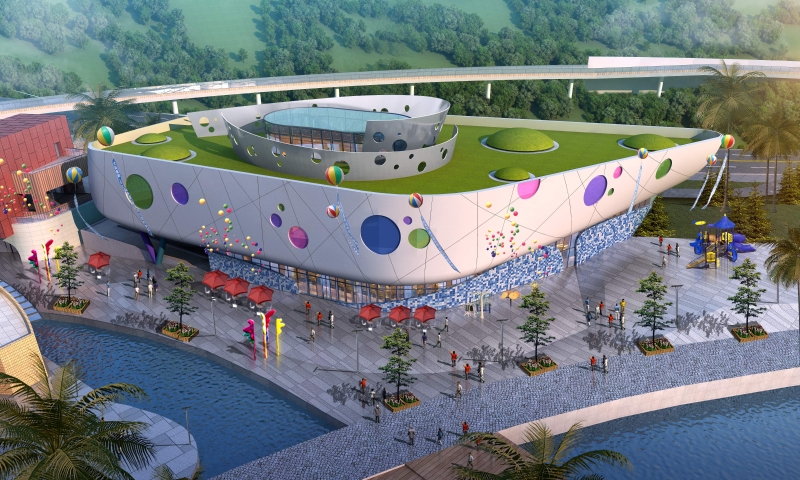 佳兆業(yè)金沙灣國(guó)際樂園兒童科技館