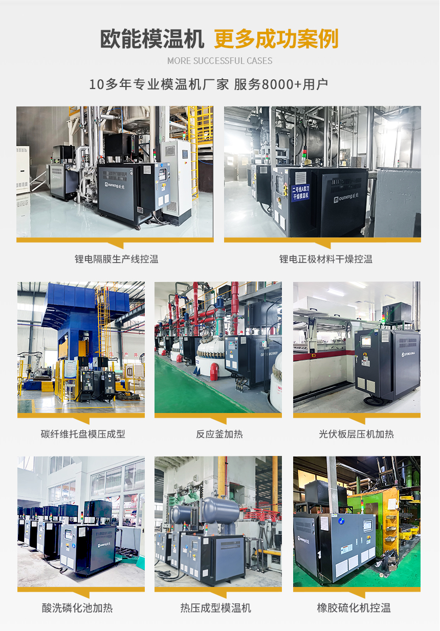 雙機一體模溫機案例